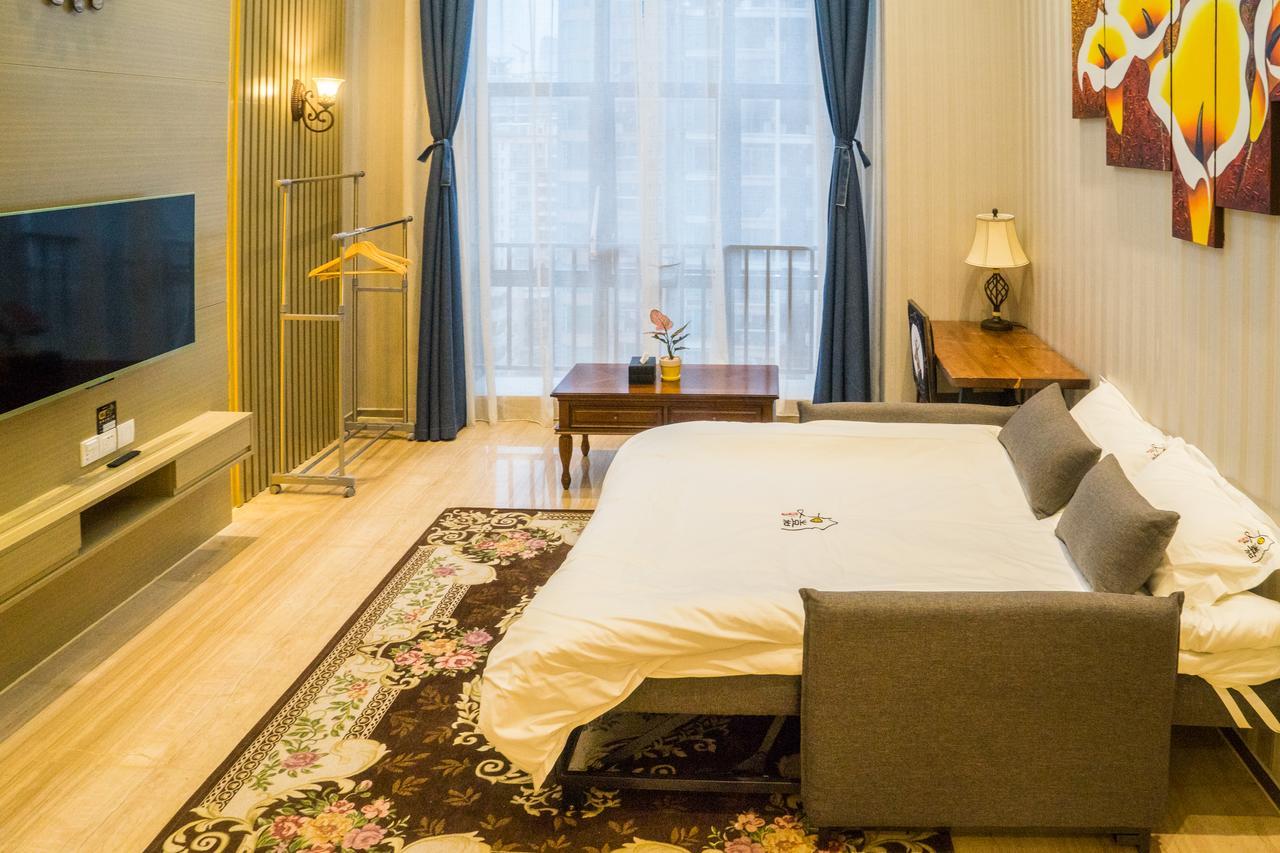 Yo Jia Apart Hotel Guangzhou Dış mekan fotoğraf
