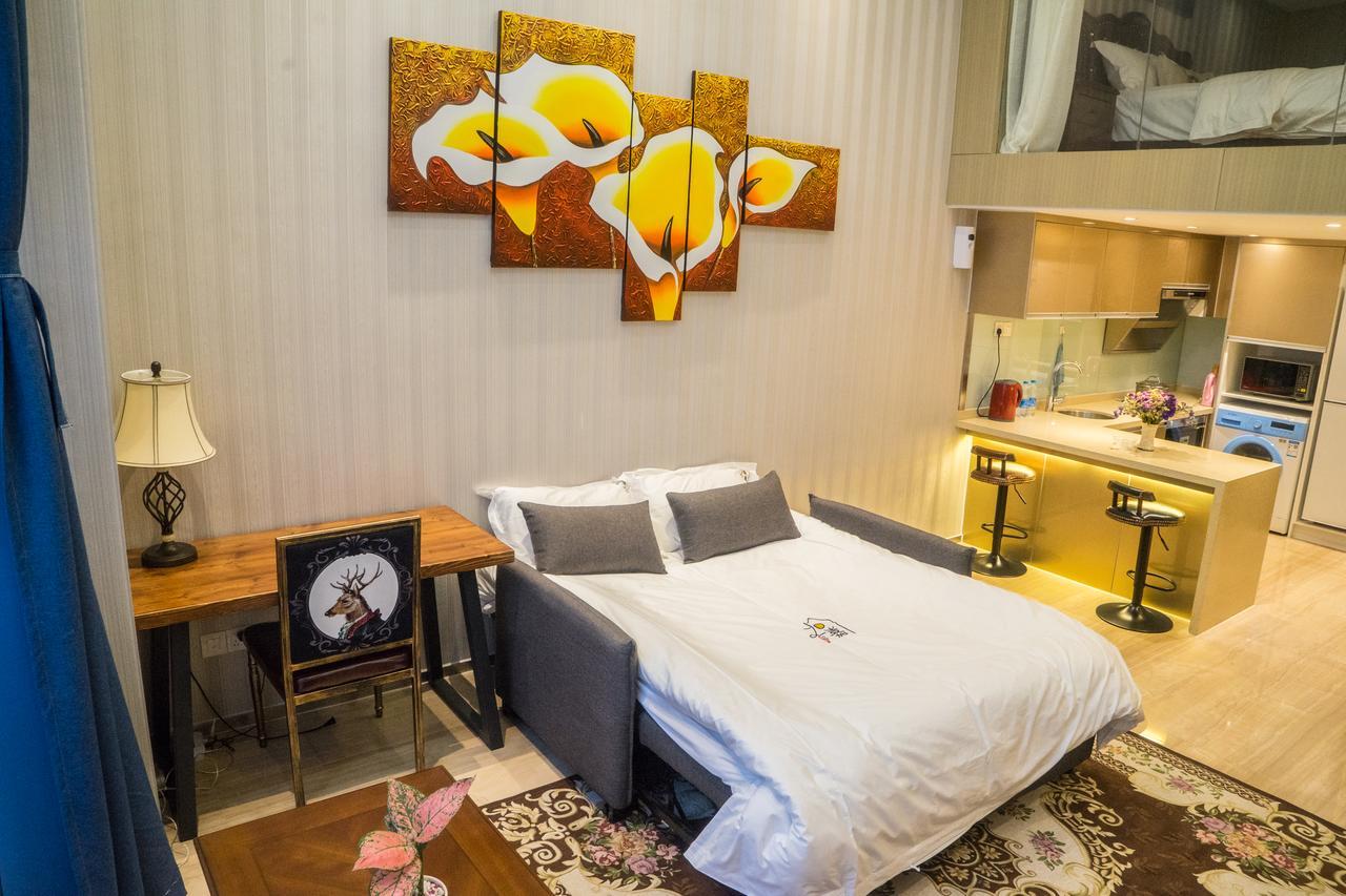 Yo Jia Apart Hotel Guangzhou Dış mekan fotoğraf
